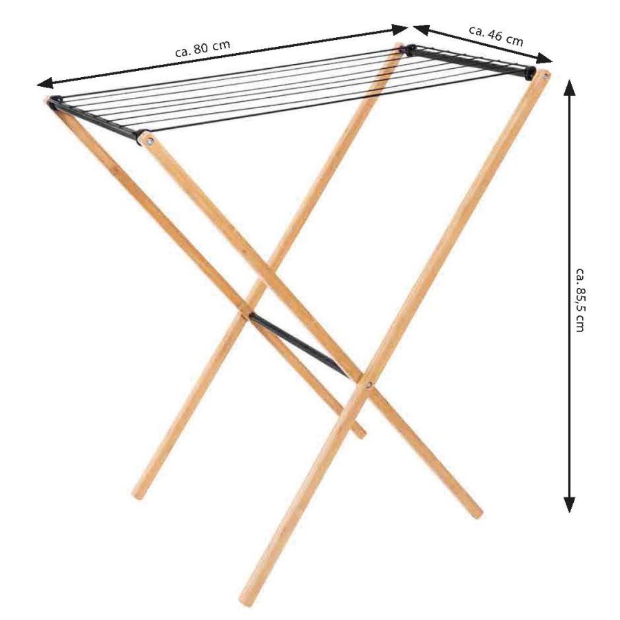 Сушка для белья напольная Casa Si Bamboo Dryer S Braun (CS92303W06)