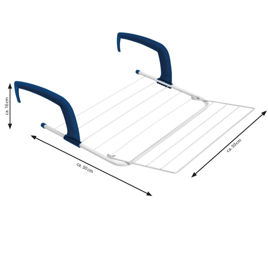 Сушка для белья навесная Casa Si Hot Plus White (CS92733H06)