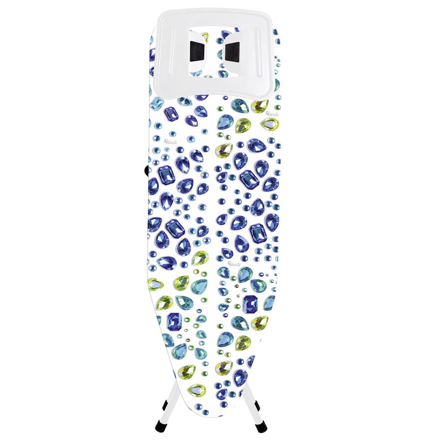 Доска для глажки Casa Si Lady 122x38 White/Blue Crystals (CS93574R267)