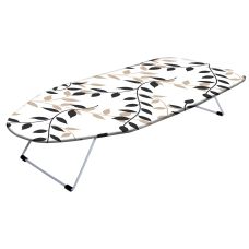 Доска для глажки Casa Si Table Top 73x30 White/Black Leaves (CS95159P168)