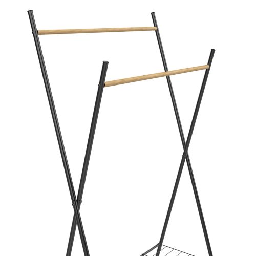 Стойка для одежды Casa Si Garment Rack Bamboo Black (CS92309W04)