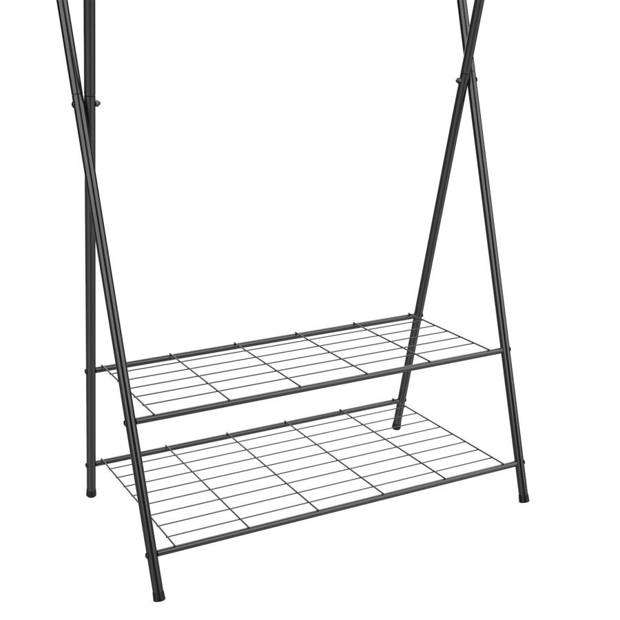 Стойка для одежды Casa Si Garment Rack Bamboo Black (CS92309W04)