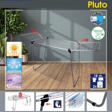 Сушка для белья напольная Casa Si Pluto 18m Silver (CS92748Q05)