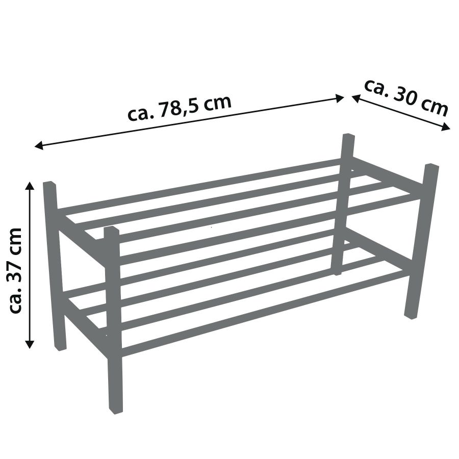 Полка для обуви Casa Si Shoe Rack Bamboo (CS92307W04)