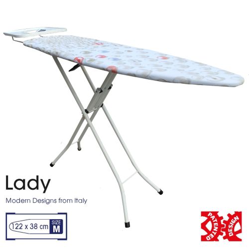 Доска для глажки Casa Si Lady 122x38 White/Perls (CS93574R267)