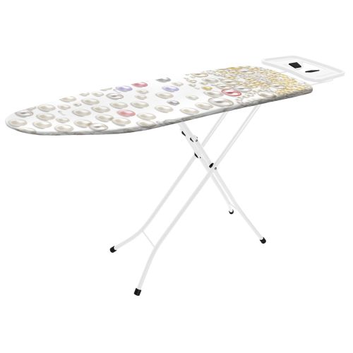 Доска для глажки Casa Si Lady 122x38 White/Perls (CS93574R267)