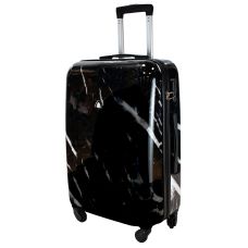 Чемодан большой Semi Line 28 дюймов (L) Polycarbonate/ABS-Plastic Black Marble (T5730-3)