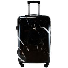 Чемодан большой Semi Line 28 дюймов (L) Polycarbonate/ABS-Plastic Black Marble (T5730-3)