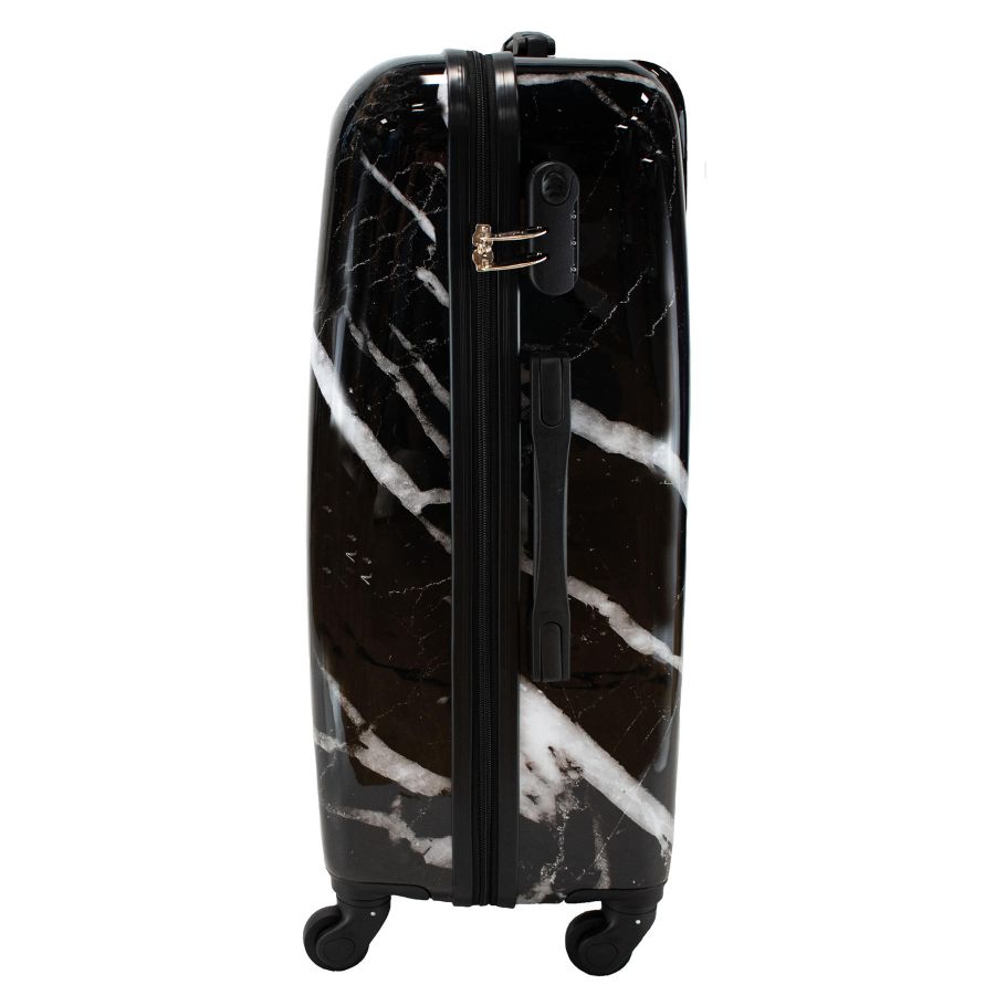 Чемодан средний Semi Line 24 дюйма (M) Polycarbonate/ABS-Plastic Black Marble (T5730-2)