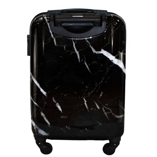 Чемодан малый для ручной клади Semi Line 20 (S) Polycarbonate/ABS-Plastic Black Marble (T5730-1)