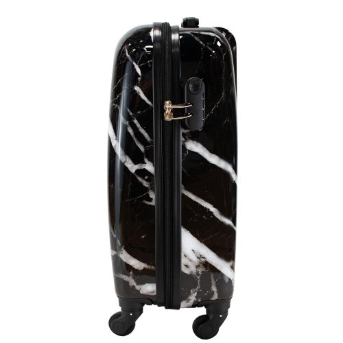 Чемодан малый для ручной клади Semi Line 20 (S) Polycarbonate/ABS-Plastic Black Marble (T5730-1)