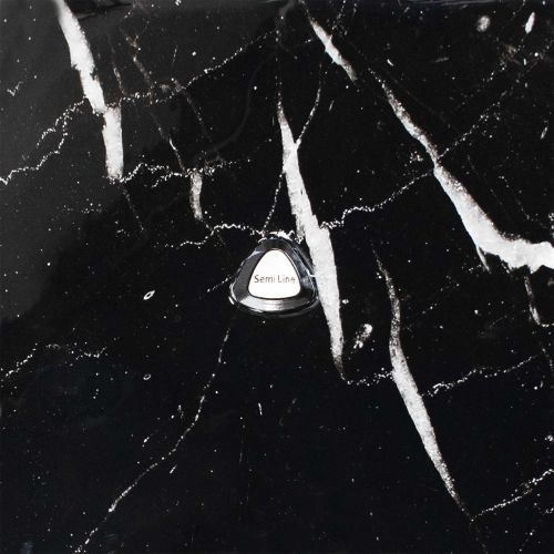 Чемодан малый для ручной клади Semi Line 20 (S) Polycarbonate/ABS-Plastic Black Marble (T5730-1)