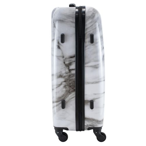 Чемодан большой Semi Line 28дюйма (L) Polycarbonate/ABS-Plastic White Marble (T5731-3)