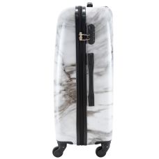 Чемодан большой Semi Line 28 дюймов (L) Polycarbonate/ABS-Plastic White Marble (T5731-3)