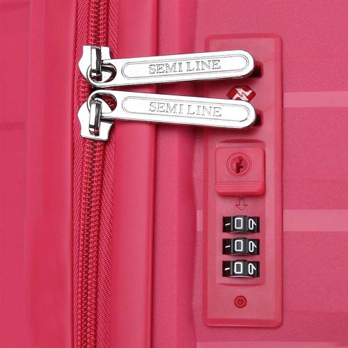 Чемодан средний Semi Line 24дюйма (M) Polypropylene Magenta (T5796-2)