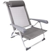 Кресло раскладное Bo-Camp Saint-Tropez Grey (1204796)