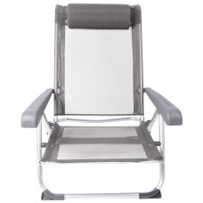 Кресло раскладное Bo-Camp Saint-Tropez Grey (1204796)
