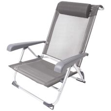 Кресло раскладное Bo-Camp Saint-Tropez Grey (1204796)