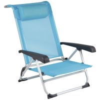 Кресло раскладное Bo-Camp Saint-Tropez Blue (1204784)