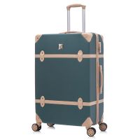 Чемодан малый под ручную кладь Semi Line 20 дюймов (S) дюймов (S) ABS-Plastic Green-Navy (T5838-2)