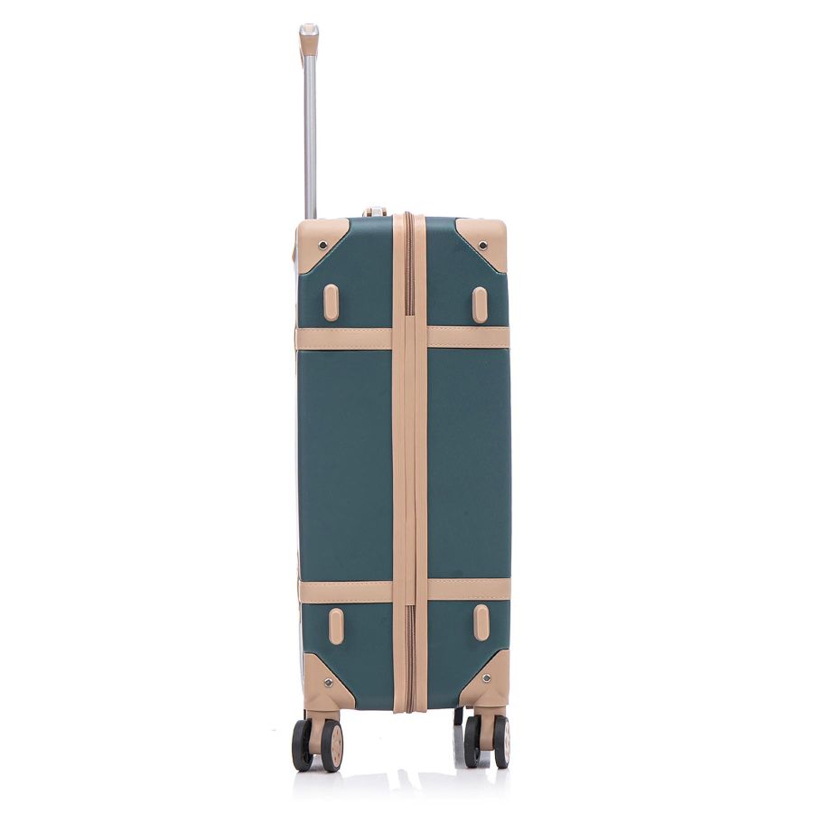 Чемодан малый под ручную кладь Semi Line 20 (S) ABS-Plastic Green-Navy (T5838-2)