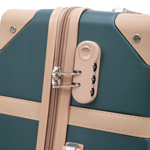 Чемодан малый под ручную кладь Semi Line 20 (S) ABS-Plastic Green-Navy (T5838-2)