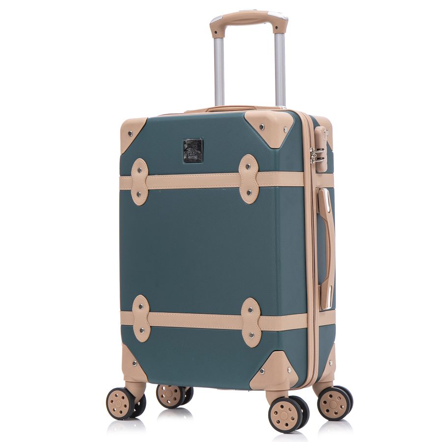 Чемодан средний Semi Line 24 дюйма (M) ABS-Plastic Green-Navy (T5838-3)