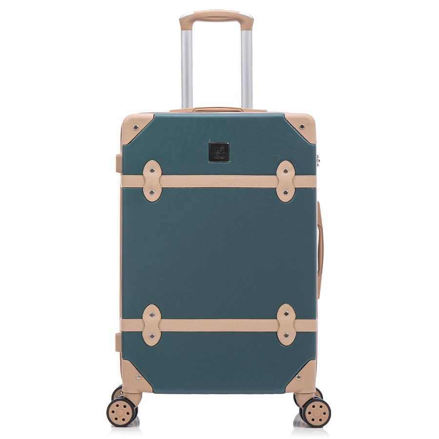 Чемодан средний Semi Line 24 дюйма (M) ABS-Plastic Green-Navy (T5838-3)