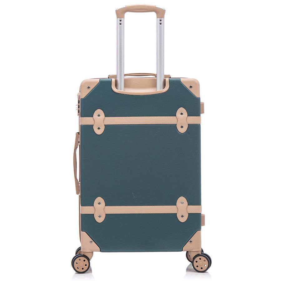 Чемодан средний Semi Line 24 дюйма (M) ABS-Plastic Green-Navy (T5838-3)