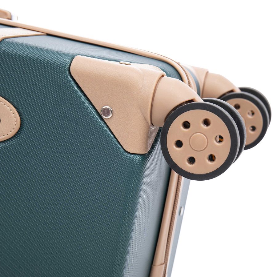 Чемодан средний Semi Line 24 дюйма (M) ABS-Plastic Green-Navy (T5838-3)