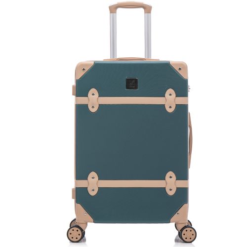 Чемодан большой Semi Line 28 дюймов (L) ABS-Plastic Green-Navy (T5838-4)