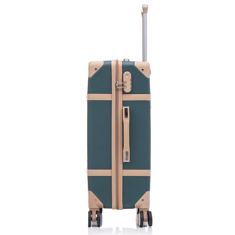 Чемодан большой Semi Line 28 дюймов (L) ABS-Plastic Green-Navy (T5838-4)