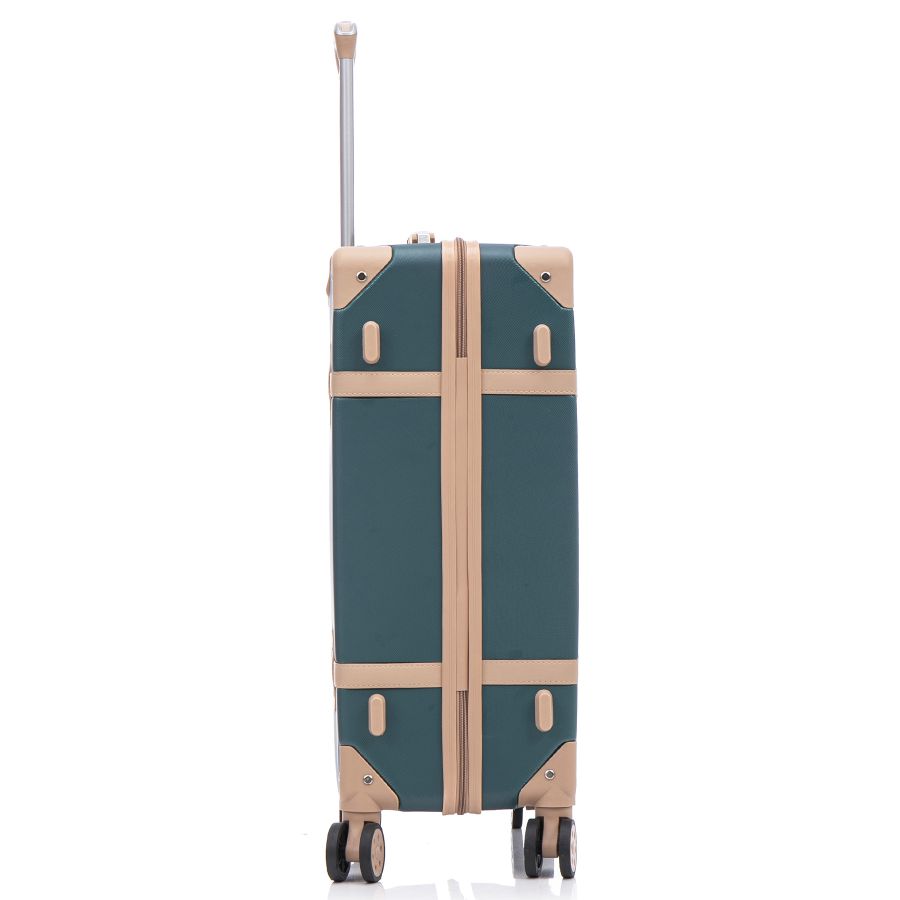 Чемодан большой Semi Line 28 дюймов (L) ABS-Plastic Green-Navy (T5838-4)