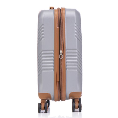 Чемодан малый для ручной клади Semi Line 20 (S) ABS-Plastic Light Grey (T5849-1)