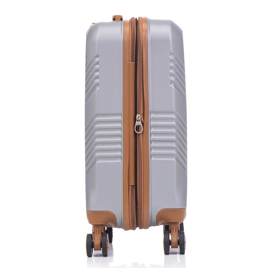 Чемодан малый для ручной клади Semi Line 20 (S) ABS-Plastic Light Grey (T5849-1)