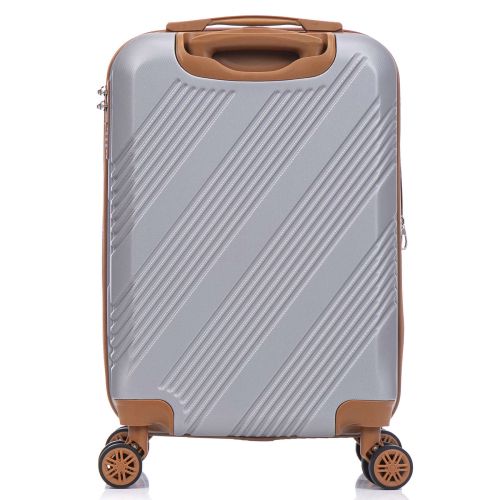 Чемодан малый для ручной клади Semi Line 20 (S) ABS-Plastic Light Grey (T5849-1)