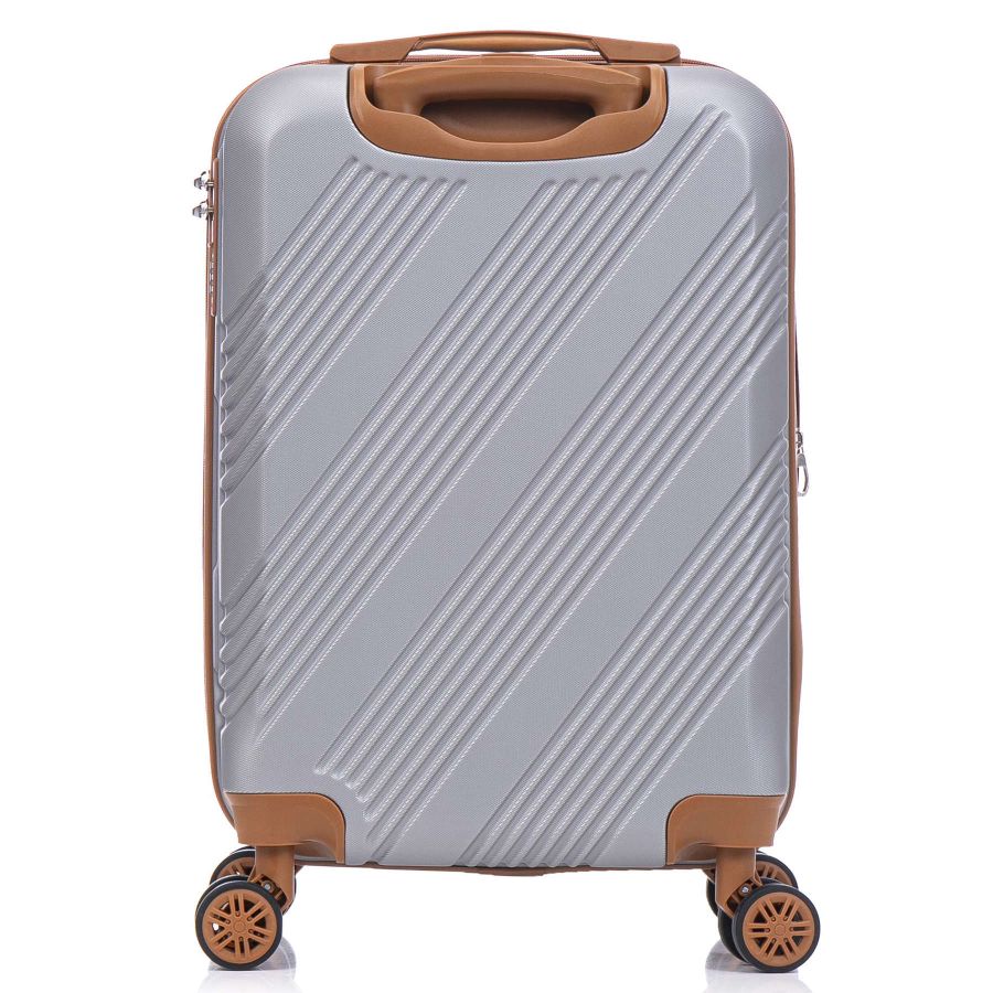 Чемодан малый для ручной клади Semi Line 20 (S) ABS-Plastic Light Grey (T5849-1)