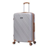 Чемодан средний Semi Line 24 дюйма (M) дюйма (M) ABS-Plastic Light Grey (T5849-2)