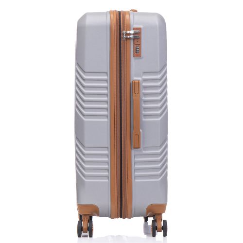 Чемодан средний Semi Line 24 дюйма (M) ABS-Plastic Light Grey (T5849-2)