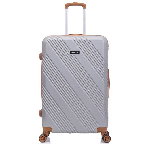Чемодан большой Semi Line 28 дюймов (L) ABS-Plastic Light Grey (T5849-3)