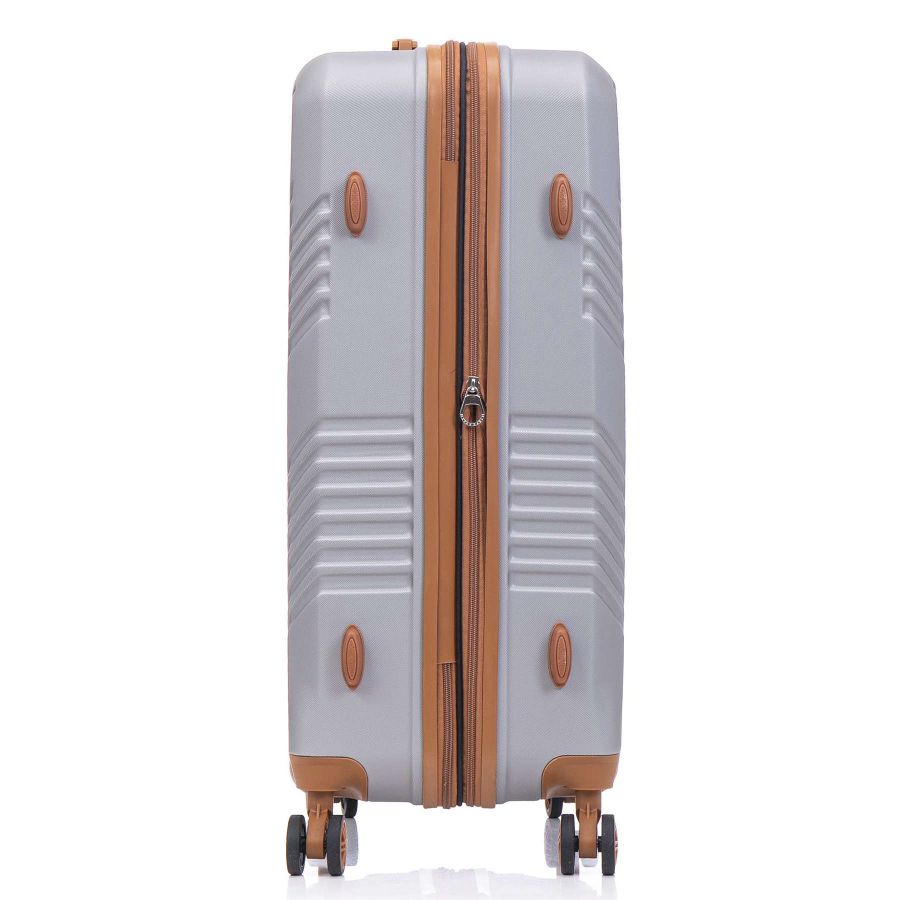 Чемодан большой Semi Line 28 дюймов (L) ABS-Plastic Light Grey (T5849-3)