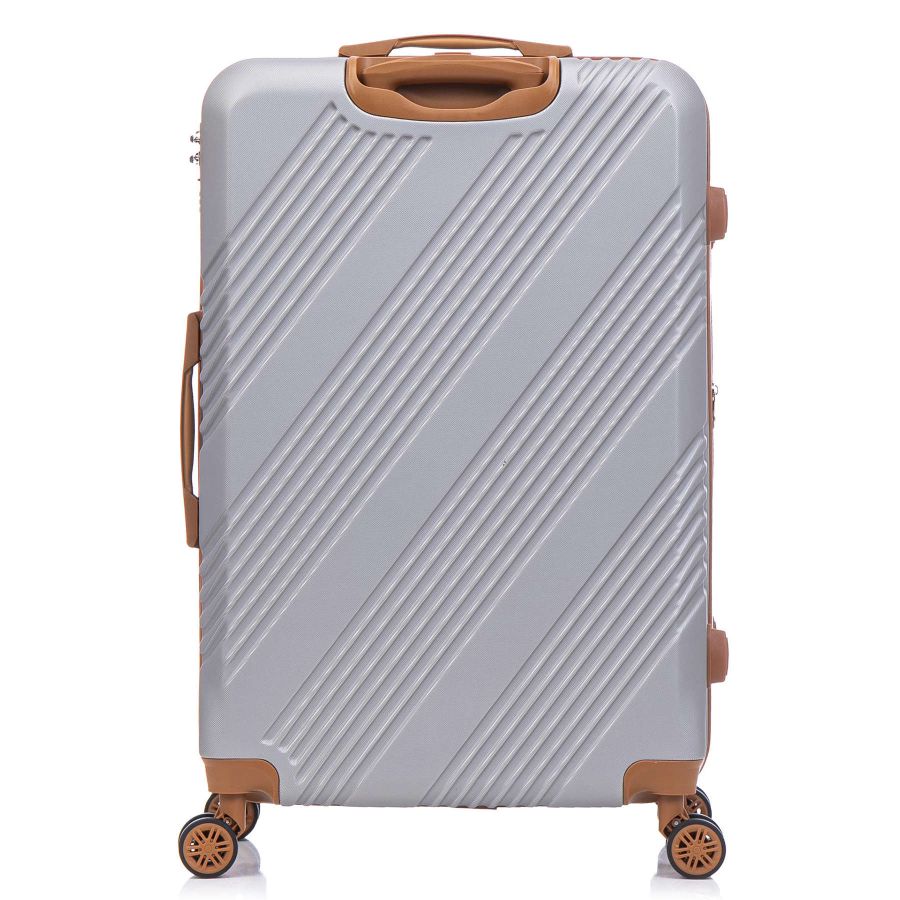 Чемодан большой Semi Line 28 дюймов (L) ABS-Plastic Light Grey (T5849-3)