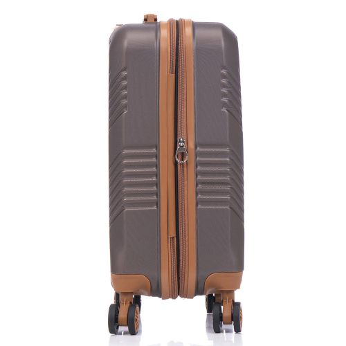 Чемодан маленький для ручной клади Semi Line 20 (S) ABS-Plastic Brown (T5850-1)