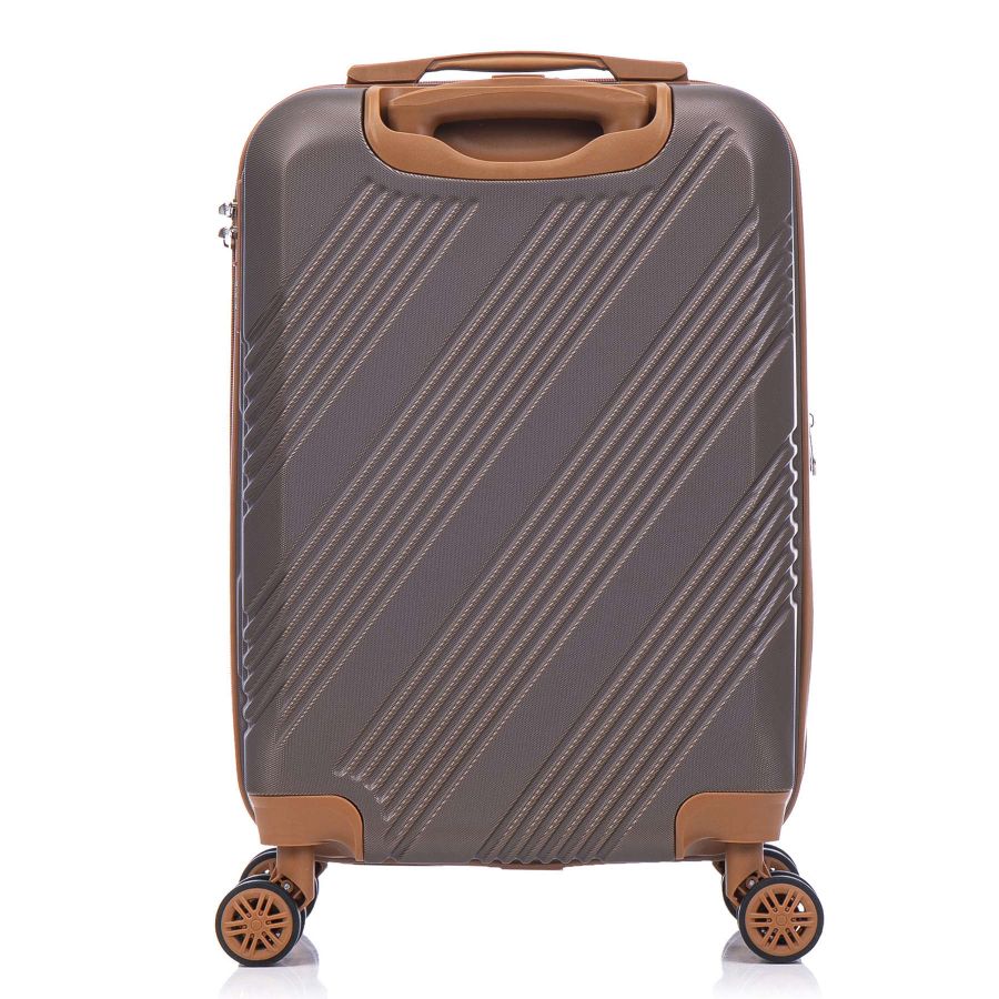 Чемодан маленький для ручной клади Semi Line 20 (S) ABS-Plastic Brown (T5850-1)