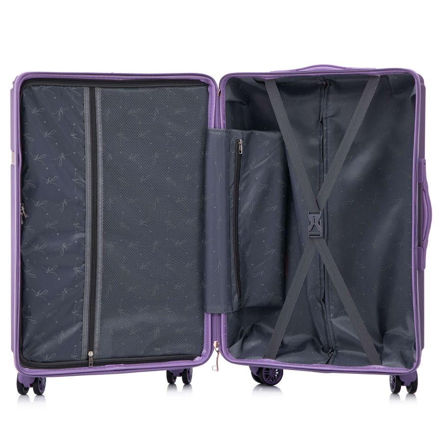 Чемодан малый для ручной клади Semi Line 20дюйма (S) ABS-Plastic Purple (T5916-2)