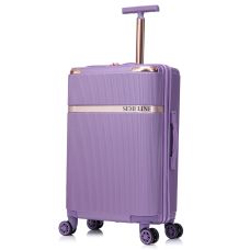 Чемодан средний Semi Line 24 дюйма (M) дюйма (M) ABS-Plastic Purple (T5916-3)