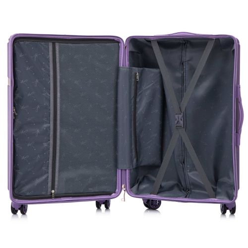 Чемодан средний Semi Line 24 дюйма (M) ABS-Plastic Purple (T5916-3)