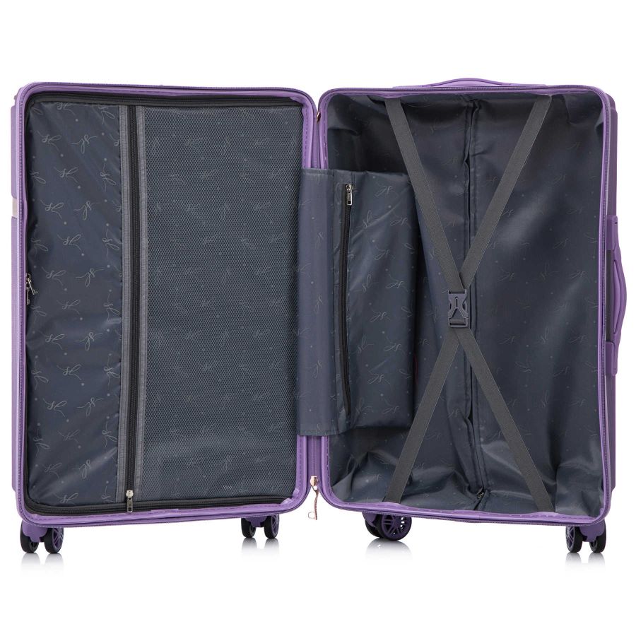 Чемодан большой Semi Line 28 дюймов (L) ABS-Plastic Purple (T5916-4)