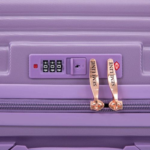 Чемодан большой Semi Line 28 дюймов (L) ABS-Plastic Purple (T5916-4)