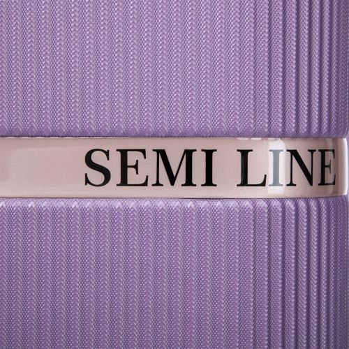 Чемодан большой Semi Line 28 дюймов (L) ABS-Plastic Purple (T5916-4)